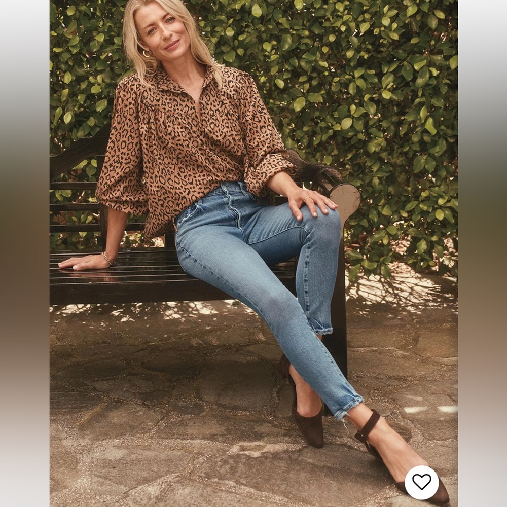 Agolde Nico Slim High Rise Jeans Blâme